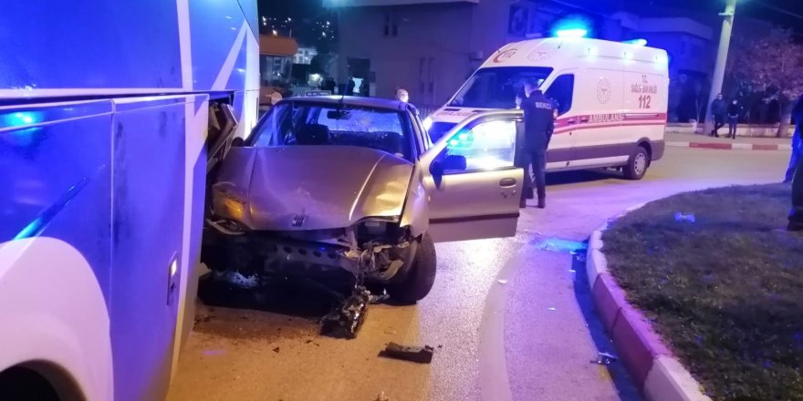 Çanakkale Çan’da trafik kazası: 1 yaralı