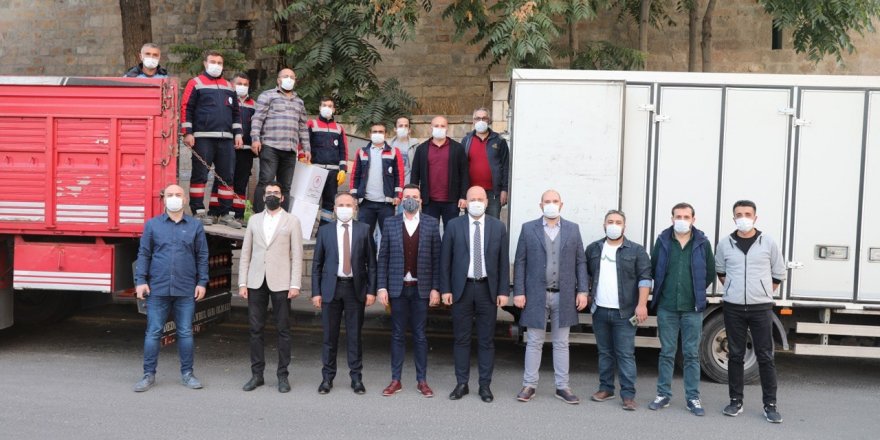 Nevşehir’den İzmir’e depremzedeler için ikinci yardım tırı yola çıktı