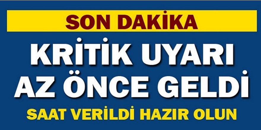 Meteoroloji'den Kritik Uyarı Az Önce Geldi! Saat Verildi, 26 İl İçin Sel ve Kuvvetli Yağış Bekleniyor…