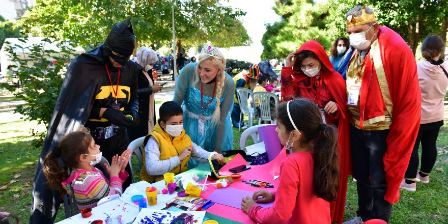 İzmir çiğli belediyesi Depremzede çocuklara, sanat ve spor aktiviteleri ile moral veriliyor