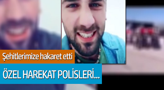 Şehitlerimize köpek diyen Reşat Muaz evden köpek gibi çıkarıldı