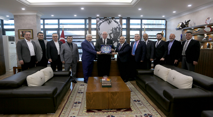 TURKSİD'tan Başkan Kazım Kurt’a ziyaret