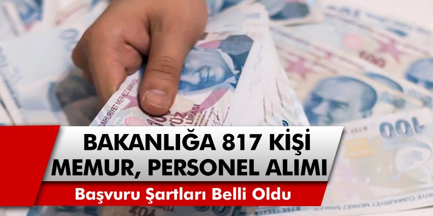 Aile Çalışma ve Sosyal Bakanlığı 817 Kişi Personel ve Memur  Alacağını Duyurdu! İnternet Üzerinden Hemen Başvuru Yapabilirsiniz…