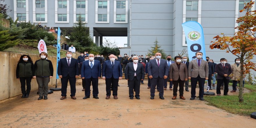 Samsun Üniversitesi Canik Kampüsü'ne 350 fidan dikildi