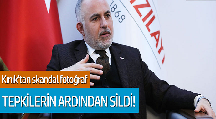 Kerem Kınık'tan skandal fotoğraf... Tepkilerin ardından sildi