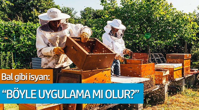 Bal gibi isyan: 'Böyle uygulama mı olur?'