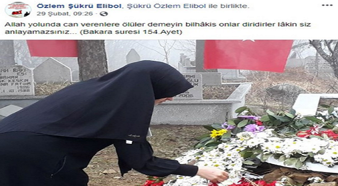 İdlib şehidinin 8 aylık hamile eşi: “Rabbim bizi o kadar çok sevmiş ki”