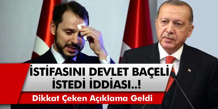 Cumhurbaşkanı Erdoğan'dan Dikkat Çeken Berat Albayrak Açıklaması! İstifasını Devlet Bahçeli'mi İstedi?