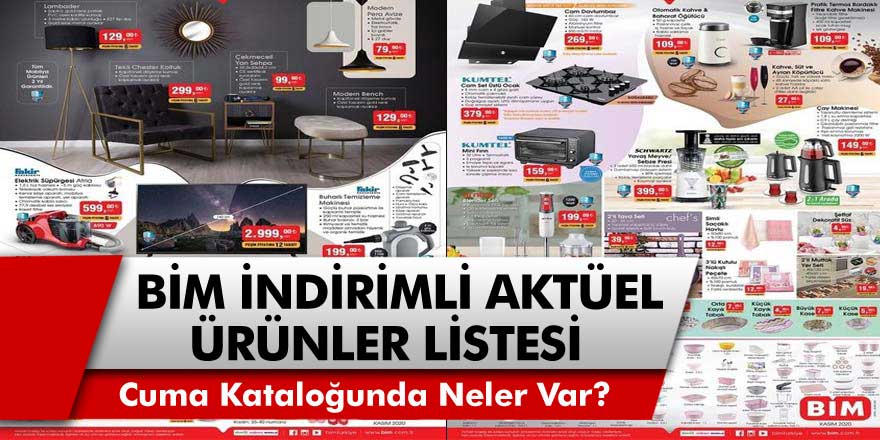 BİM 20 Kasım Aktüel Kataloğu Yayınlandı! Yıllar sonra ilk kez böyle bir kampanya yapıldı, müşteriler sıraya girdi…