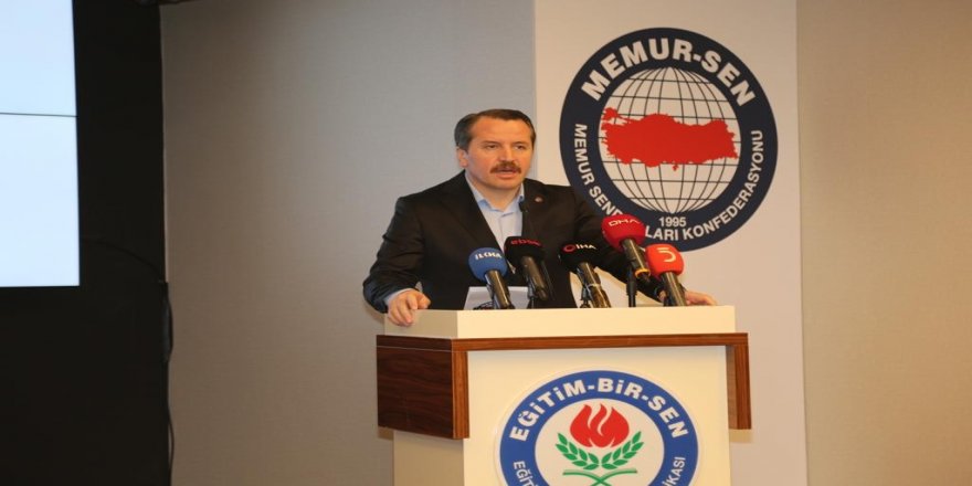 Eğitim Bir-Sen Genel Başkanı Ali Yalçın: "Yükseköğretim kapasitesi artırılmalıdır"