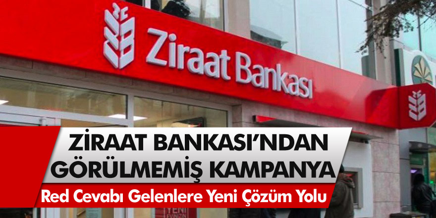 Ziraat Bankası'ndan görülmemiş kampanya! 6 Ay Ödemesiz Destek Kredisi Alamayanlara Müjde! Red Cevabı Gelenlere Yeni Çözüm Yolu Bulundu…