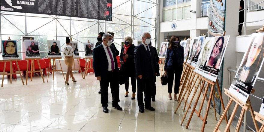 Antalya Muratpaşa’da kadına şiddete yönelik fotoğraf sergisi