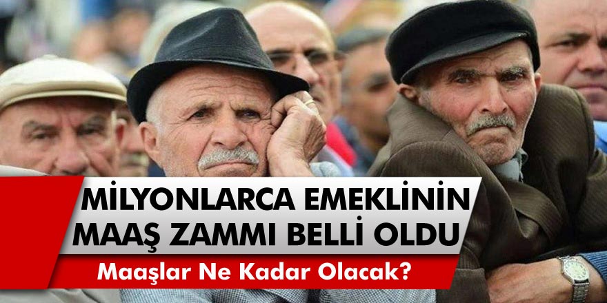 Son Dakika Gelişmesi:Memur Emeklilerinin Günlerdir Beklediği Oran Açıklandı! Emekli Maaş Zammı Belli Oldu Mu? Zamlı Emekli Maaşları Ne Kadar?