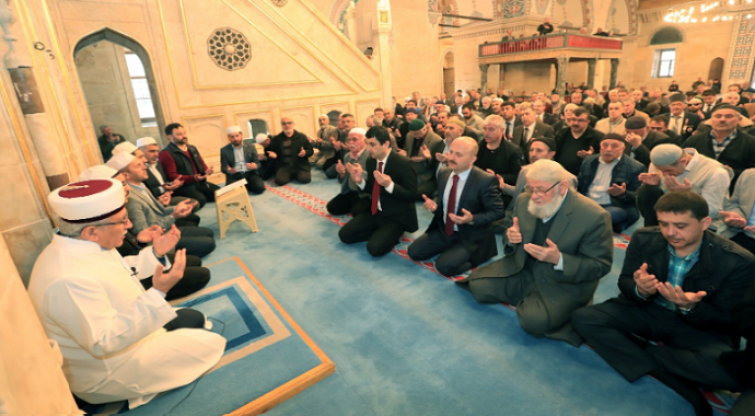Amasya’da İdlib'de şehit olan askerler için mevlid okutuldu