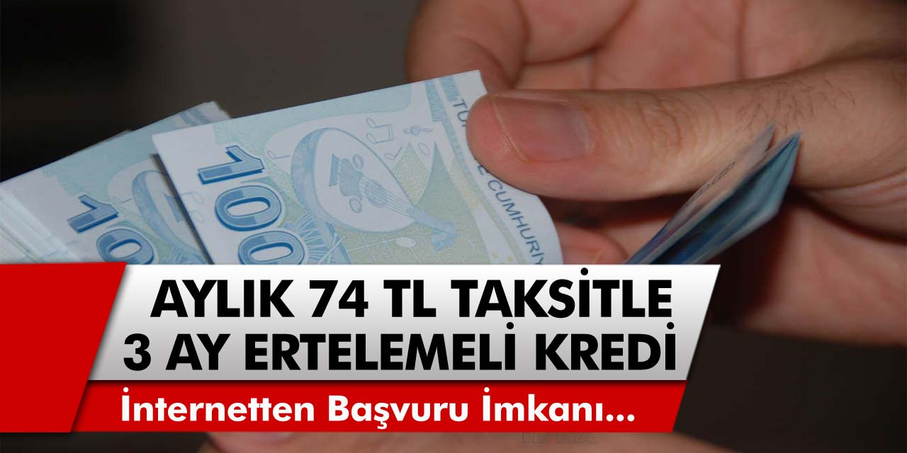 Bankalar Kıyasıya Kredi Yarışına Girdi! ING Bank’tan 3 Ay Ertelemeli, Aylık 74 TL Taksitli Kredi Fırsatı! İnternetten Hemen Başvuru Yapabilirsiniz…