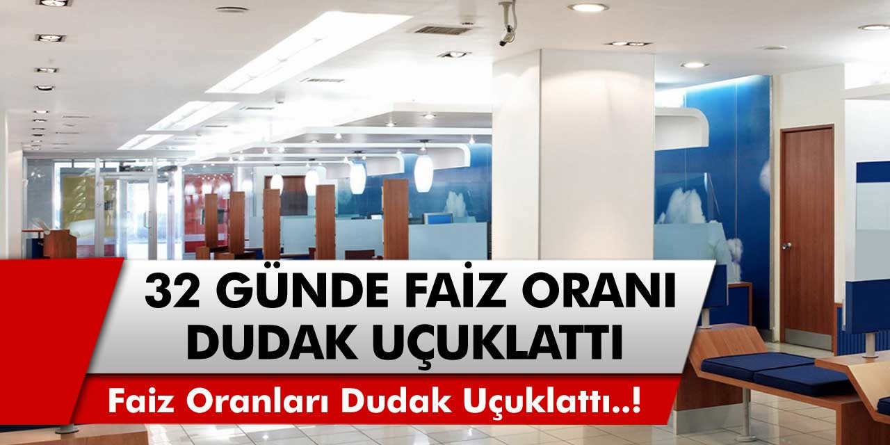 Bankalar birbirine resmen savaş açtı! 32 günde verilen faiz oranı dudak uçuklattı! 15 bin liranın aylık faiz getirisi ne kadar?