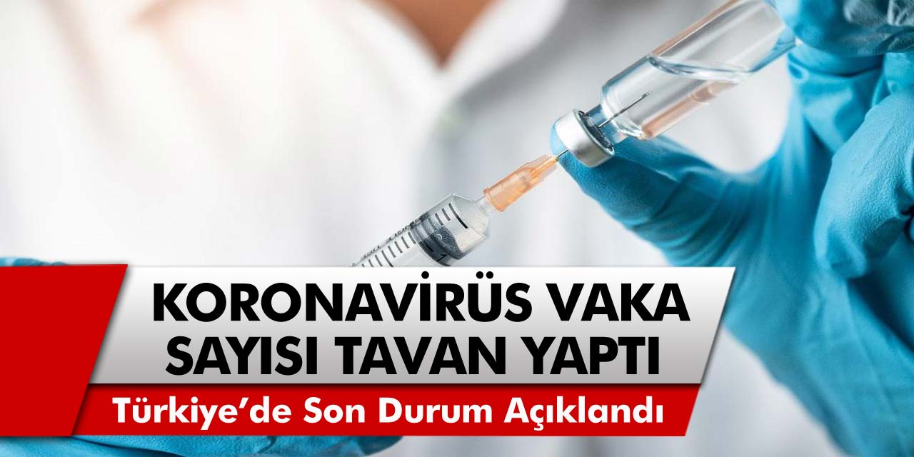 Korona vaka sayısı tavan yaptı! Türkiye’de son durum açıklandı! Ankara, İzmir, İstanbul korona vaka sayısı…