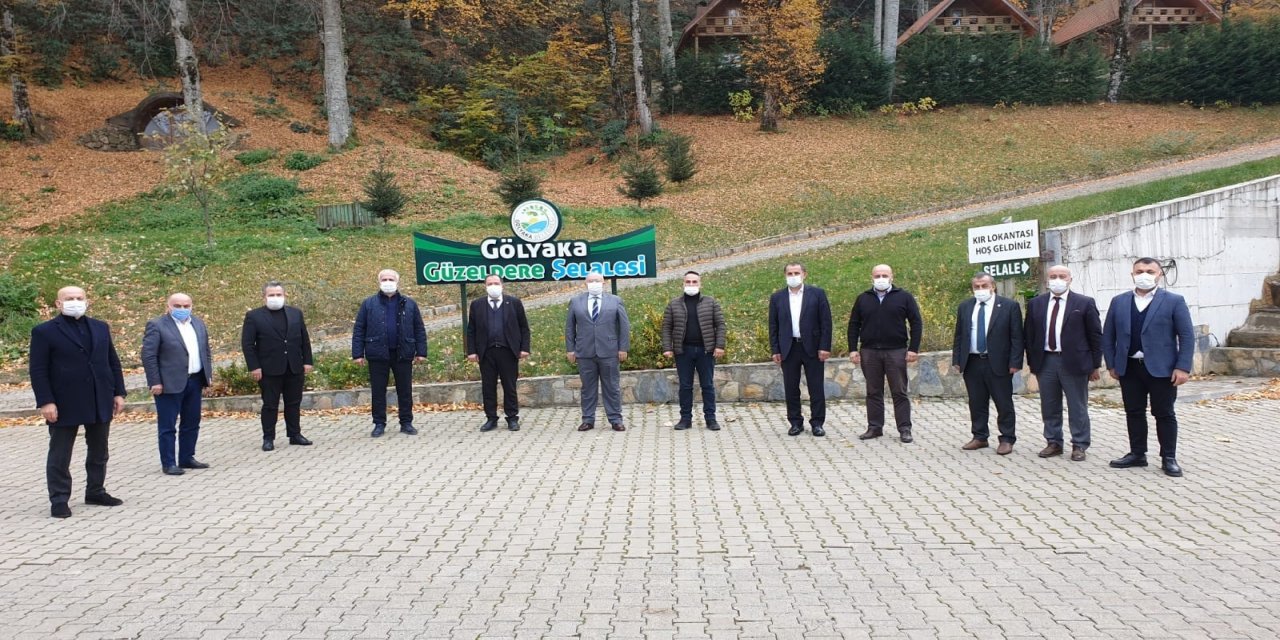 Düzce'de Belediye Başkanları toplantısı düzenlendi
