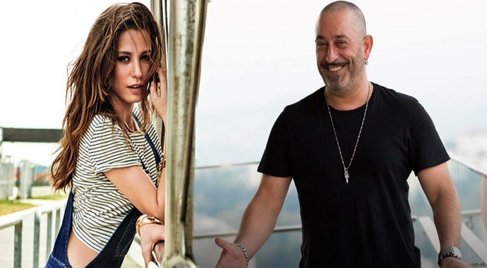 Serenay Sarıkaya ve Cem Yılmaz, gazetecilerle köşe kapmaca oynadılar