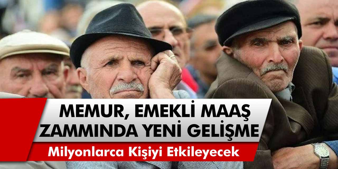 Milyonlarca kişiyi etkileyecek: Memur, emekli, engelli ve yaşlılık aylığında flaş gelişme! Ocak ayı zammı belli oldu!