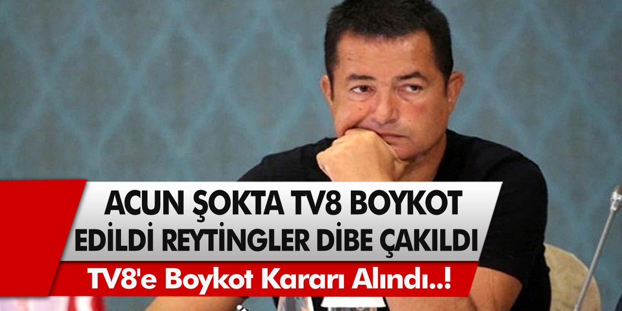 Acun Ilıcalı Şokta! Masterchef programında reytingler dibe girdi! Tv8’e boykot kararı alındı, reytingleri çakıldı!