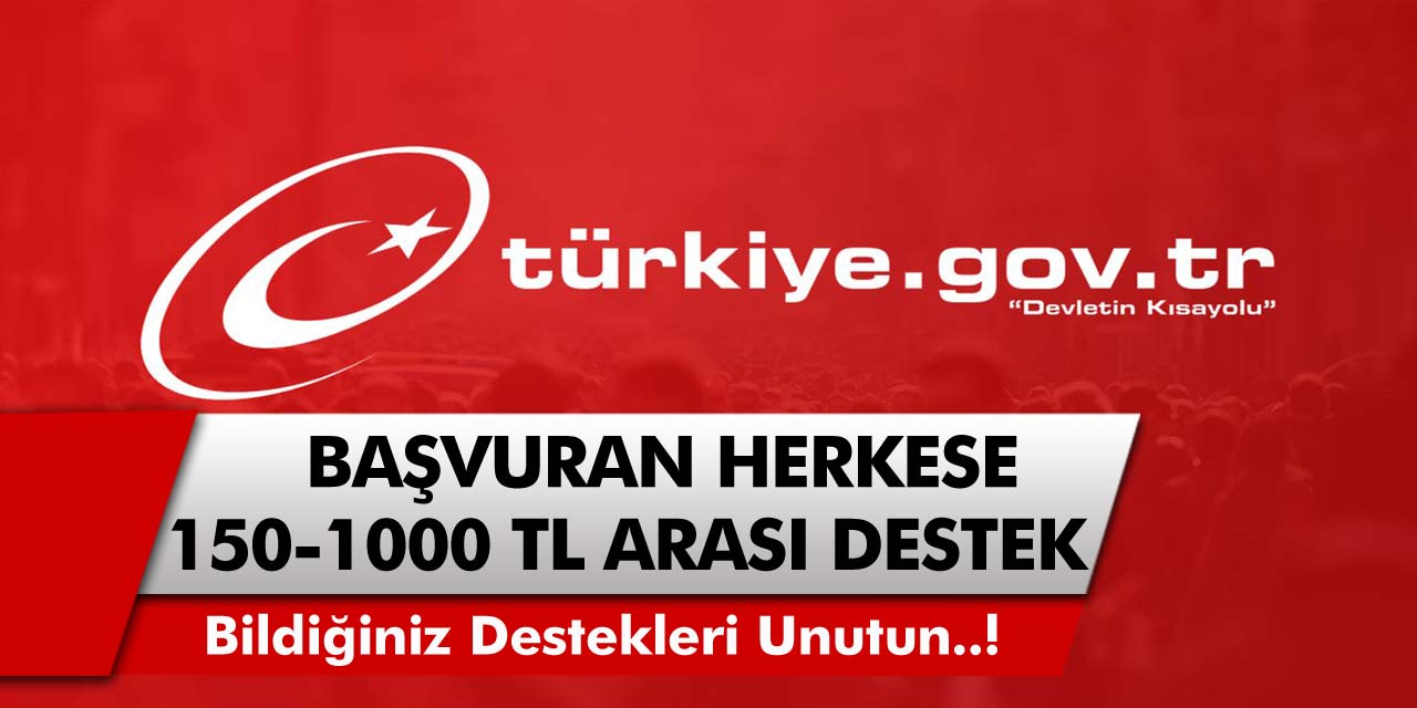 Hükümetten müjde! Başvuran herkese 150-1000 TL arasında gıda yardımı verilecek! Başvuru ekranı yayınlandı…