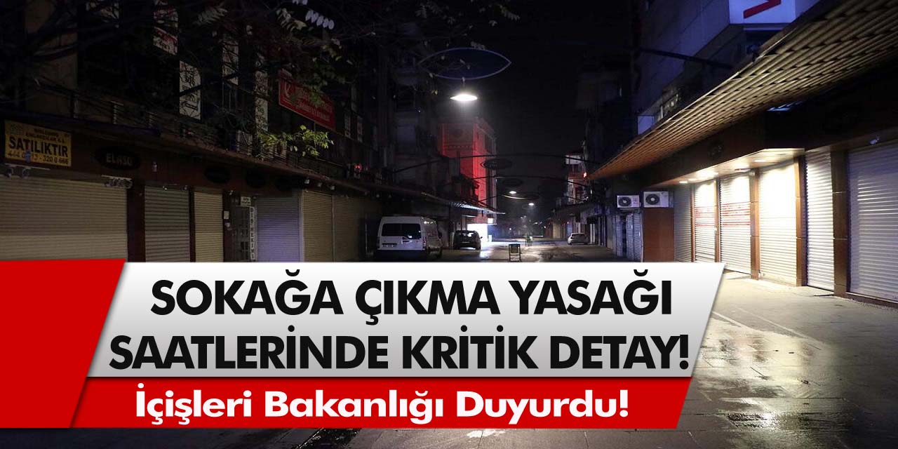 Son Dakika: Hafta sonu yasakları belli oldu! Hangi gün yasak var, kimler sokağa çıkabilir? İçişleri Bakanlığı Açıkladı…