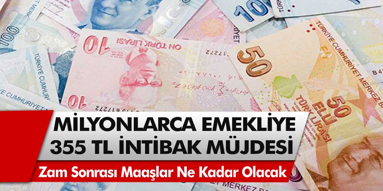 Emeklilere 355 TL İntibak Haberi! 5 Milyon Emekli Etkilenecek… Zam Sonrası Maaşlar Ne Kadar Olacak?