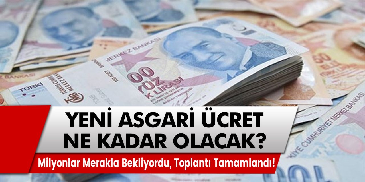 Son Dakika: Toplantı Başladı, Bakan Selçuk Asgari Ücret Zammını Açıkladı! 2021 Asgari Ücret Ne Kadar Oldu?