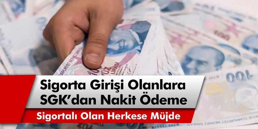 SGK’dan toplu para iadesi yapacak! Sigorta girişi olanlar anında başvuru yaparak parasını alabilecek…