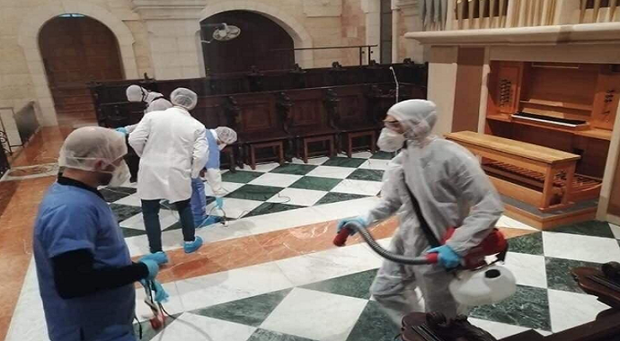 Doğuş Kilisesi korona virüs nedeniyle kapatıldı