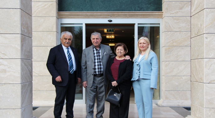 Köksal Toptan Avrasya Üniversitesi’ni gezdi