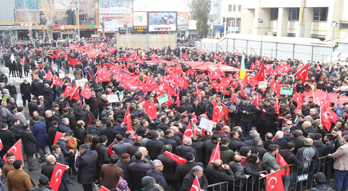 İdlib mazlumlarına destek ve şehadet yürüyüşü