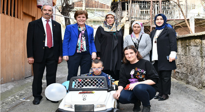 Karabük'te Minik Mustafa'nın hayalleri gerçek oldu