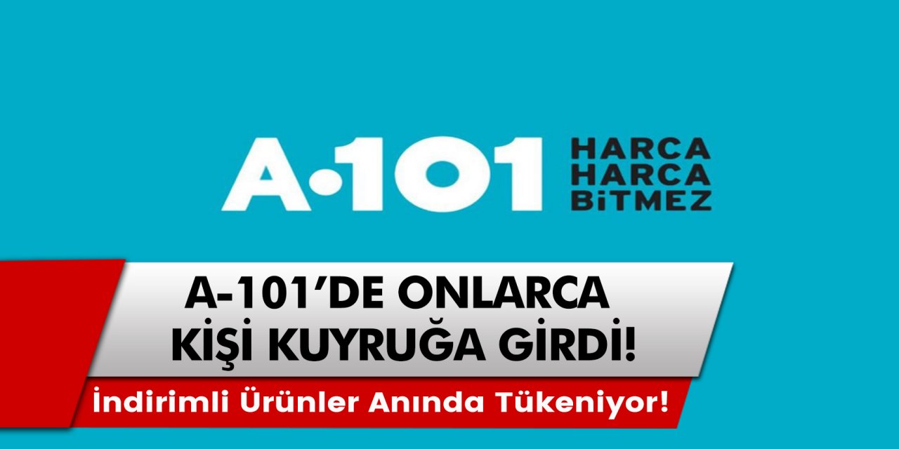 A101 17 Aralık aktüel ürün kataloğunu yayınladı! Beyaz eşyadan mobilyaya kadar onlarca üründe sürpriz indirimler…