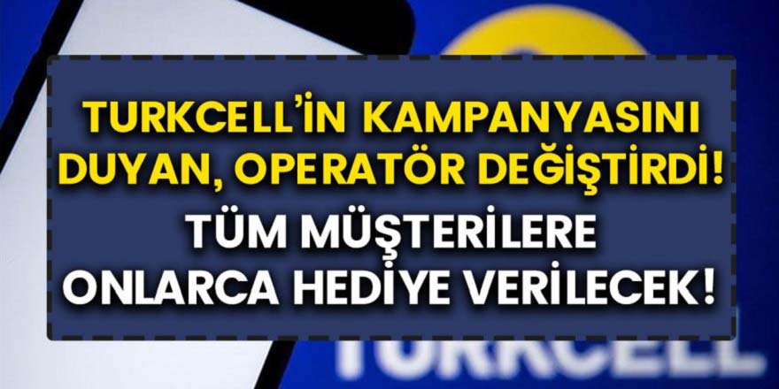 Turkcell’den yıl sonuna özel 60 GB bedava internet kampanyası! Ücretsiz internet çılgınlığı başladı, herkes alabilir…