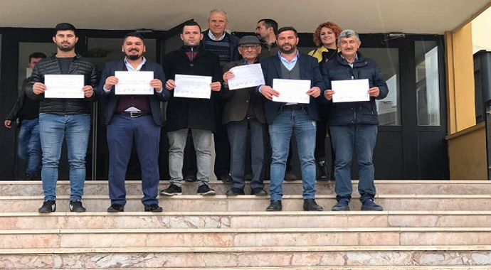 Yağcıbedir Mahallesinin ilk muhtarı Yakup Şahin oldu