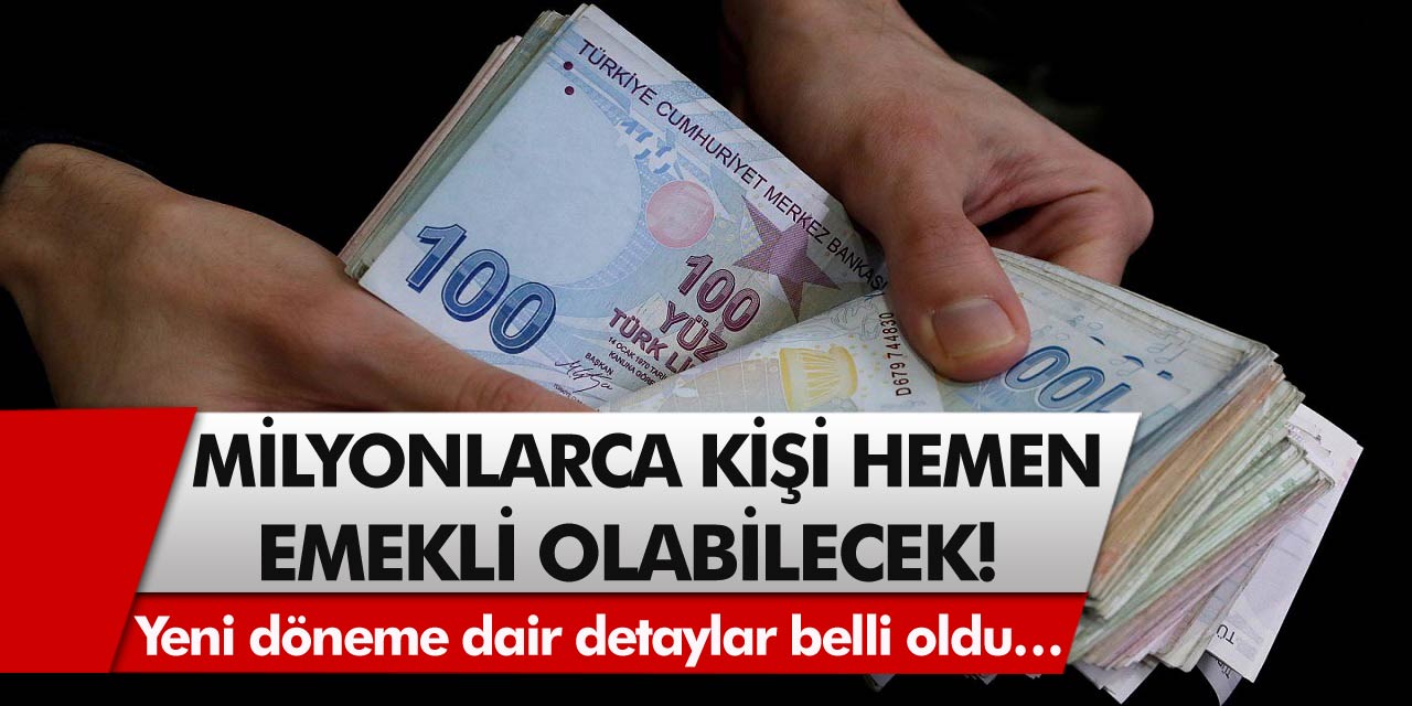 SGK Duyurdu: Yaş şartına takılmadan milyonlarca kişi hemen emekli olacak! Yeni döneme dair detaylar belli oldu…