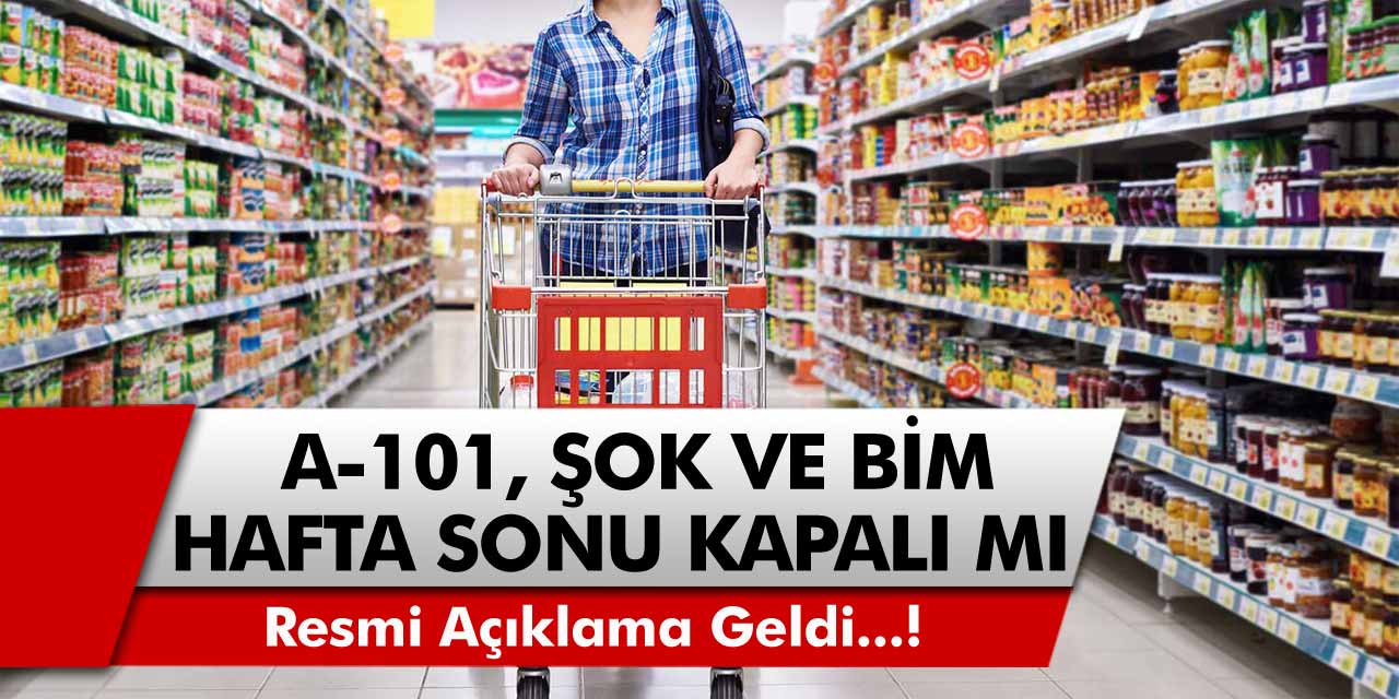 Yılbaşı kısıtlamalarında son dakika! Marketler açık olacak mı? Yarın bakkal ve marketler açılacak mı, saat kaç aralığında açık olacaklar?