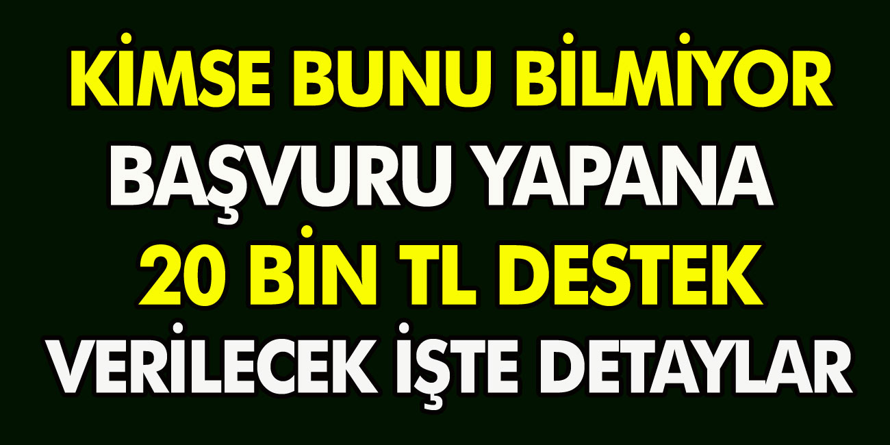 Aile çalışma ve sosyal hizmetler bakanlığından müjde! 20 bin TL sosyal destek ödemesi yapılacak!