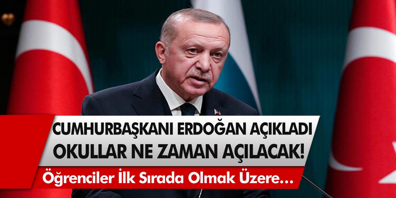 Kritik Açıklama Sonunda Geldi: Okullar Ne Zaman Açılacak? Öğrenciler İlk Sırada Olmak Üzere…