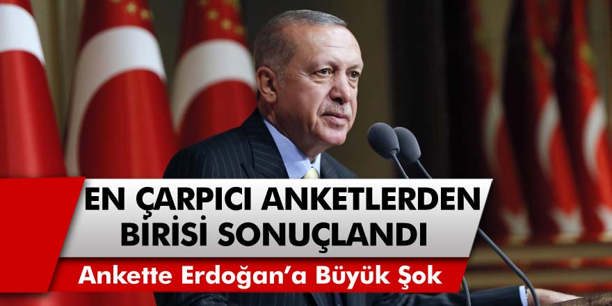 Anket Sonuçları Açıklandı... Cumhurbaşkanı Erdoğan'a Soğuk Duş! 2 Aday da Geride Bıraktı