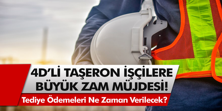 Toplu sözleşme maaş zamları belli oldu! Memur ve 4D taşeron 2022 – 2023 maaş zamlarında son dakika açıklamaları geldi!