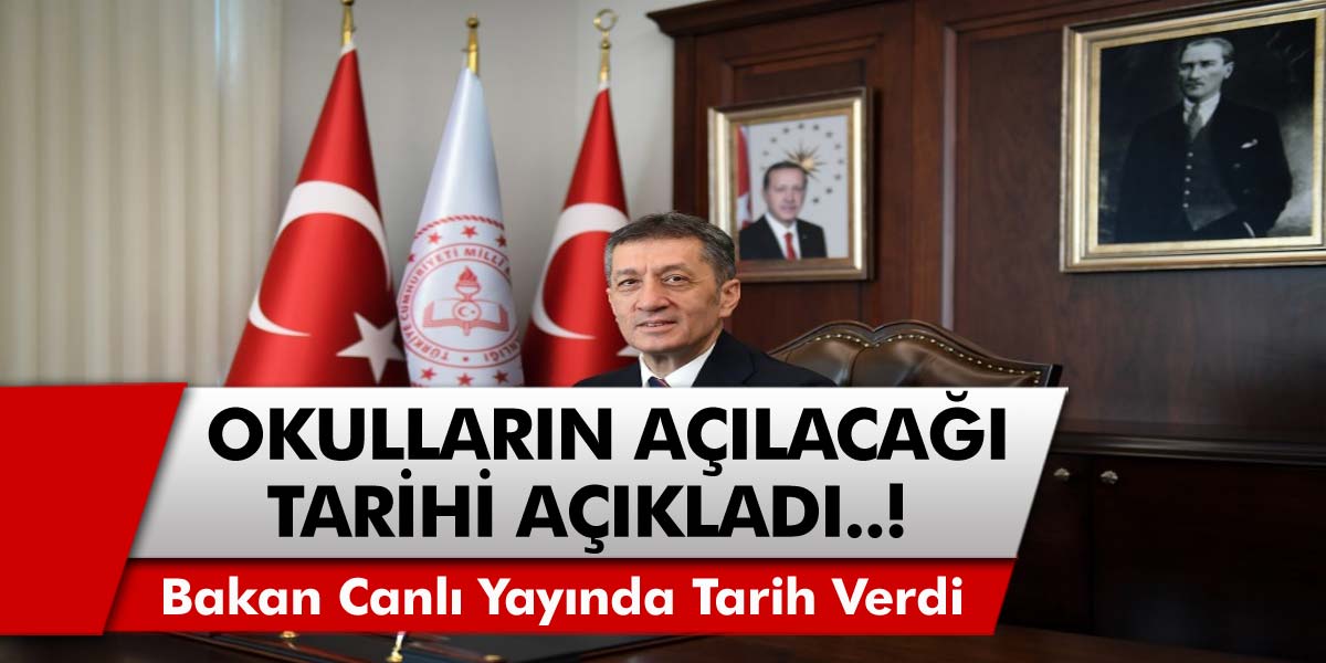 Milli Eğitim Bakanı Selçuk ve Cumhurbaşkanı Erdoğan'dan Açıklama! Okullar İkinci Dönem Yüz Yüze Eğitime Geçecek Mi?