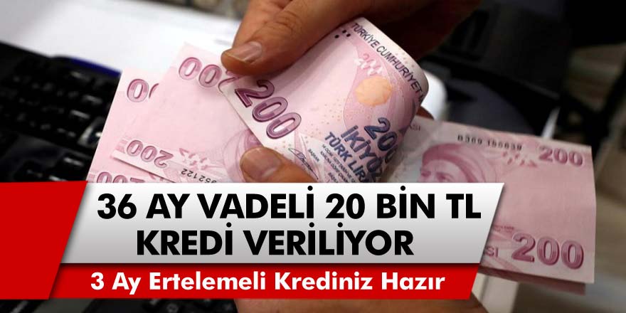 İNG Bank’tan müjde! Başvuru yapan herkese 3 ay ertelemeli 20 bin TL ihtiyaç kredisi verilecek…