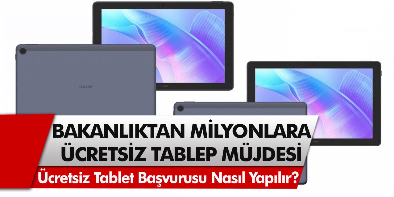 Milli Eğitim Bakanlığı duyurdu Tablet alamayanlar için son şans! Ücretsiz tablet başvurusu nasıl yapılır?