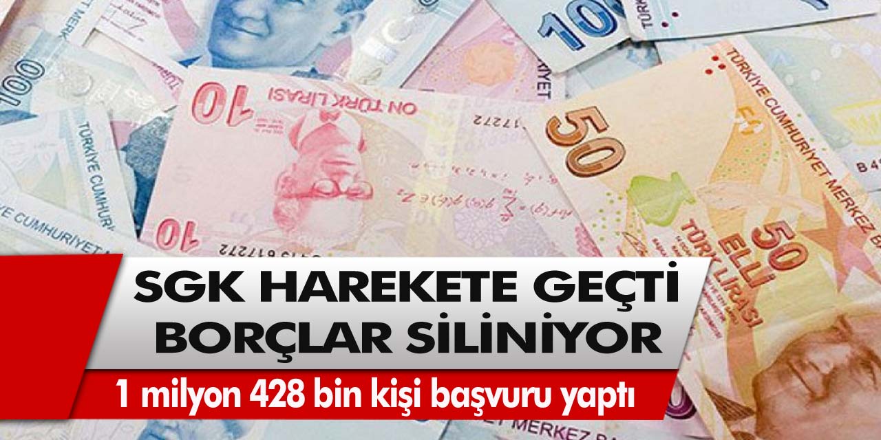 SGK’dan müjde! 1 milyon 400 bin borç silinecek! Detaylar bugün belli oldu…