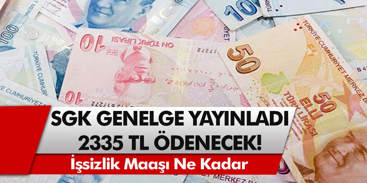 SGK’dan son dakika kararı: Genelge yayımlandı, kimlik numarası ile 2335 TL ödeme yapılabilecek…