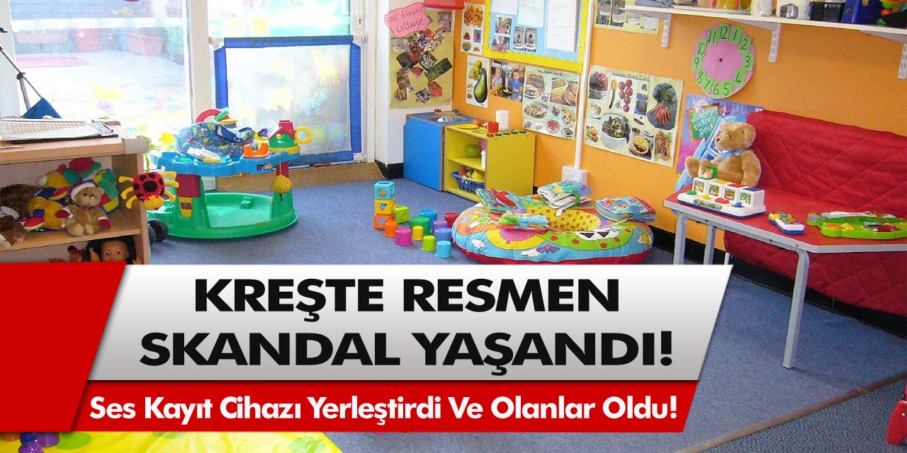 Kreşte resmen skandal yaşandı! Dikkatli anne, oyuncağa ses kayıt cihazı yerleştirdi ve olanlar oldu…