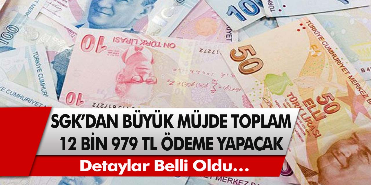 Beklenen zam geldi! 12 bin 979 TL anında hesaplara yatacak! Detaylar belli oldu…